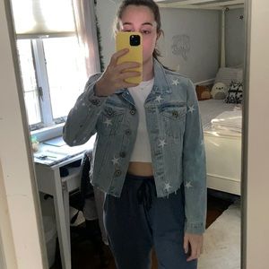 Pistola star printed denim jacket